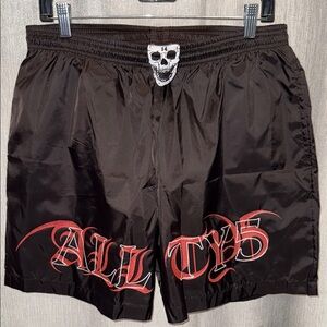 BNWOT 1400 Club “ALL TY 5” Shorts – Chrome Gothic – Trippie Redd Inspired – L